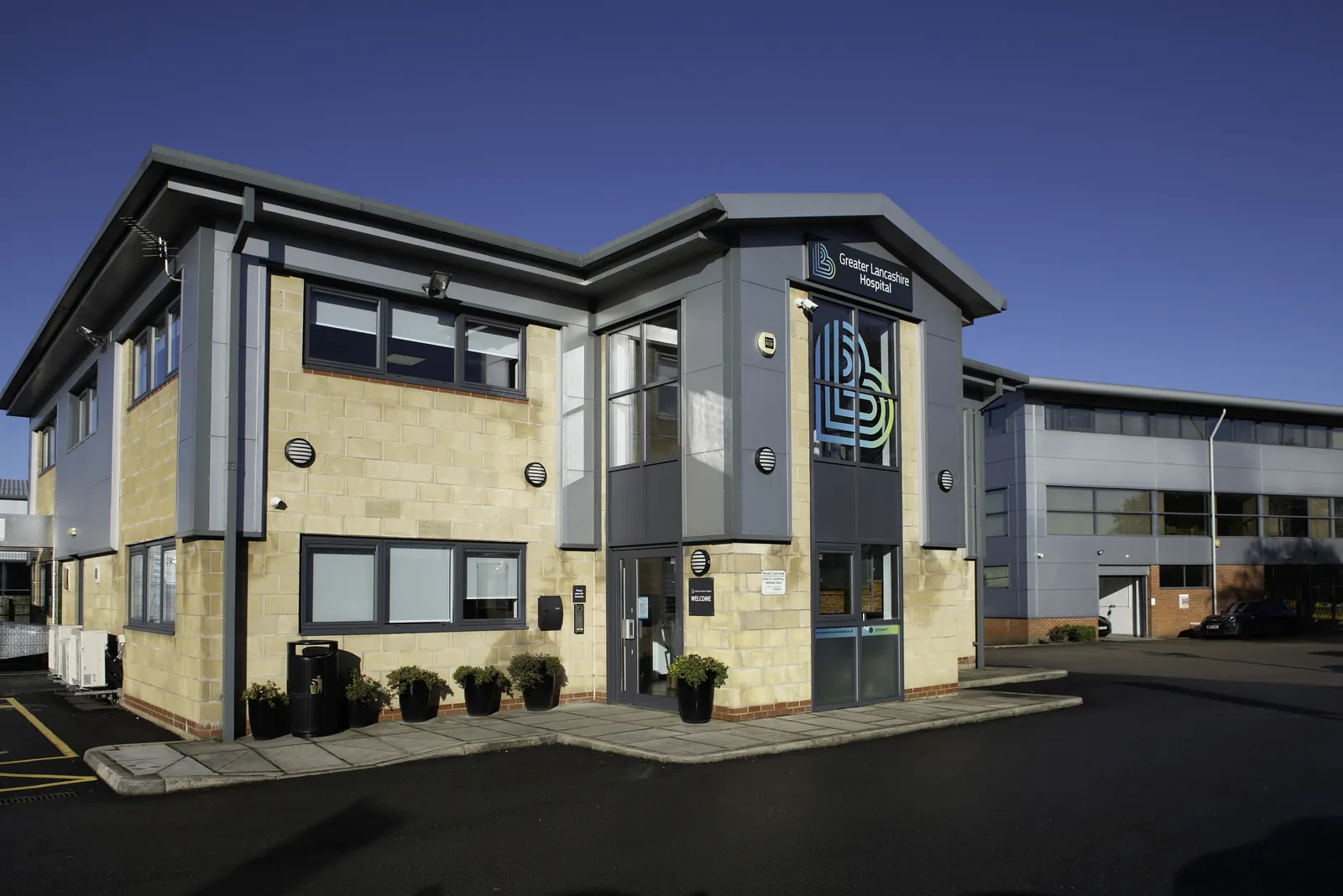Greater Lancashire Hospital, completed facility