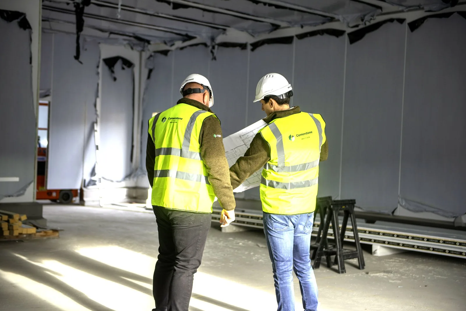 Cornerstone Fitout joinery being made in the Lancashire workshop